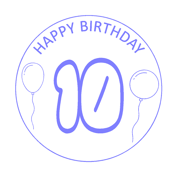 Happy Birthday Round (Select Age) Cutter/Stamp Embosser