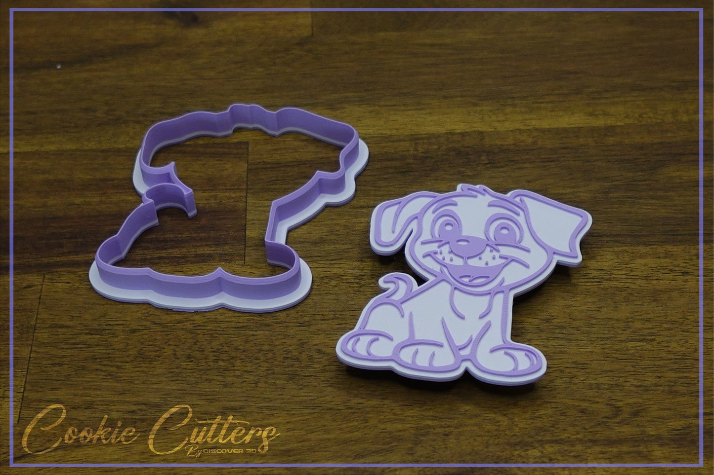 Dog Animal Cookie Cutter/Stamp Embosser #FA7