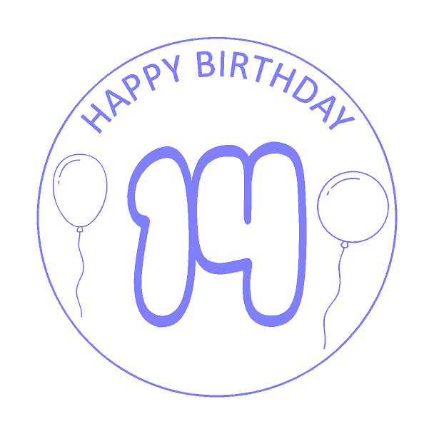 Happy Birthday Round (Select Age) Cutter/Stamp Embosser