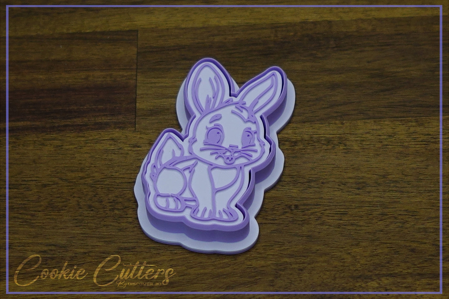 Bunny Rabbit Farm Animal Cookie Cutter/Stamp Embosser #FA10