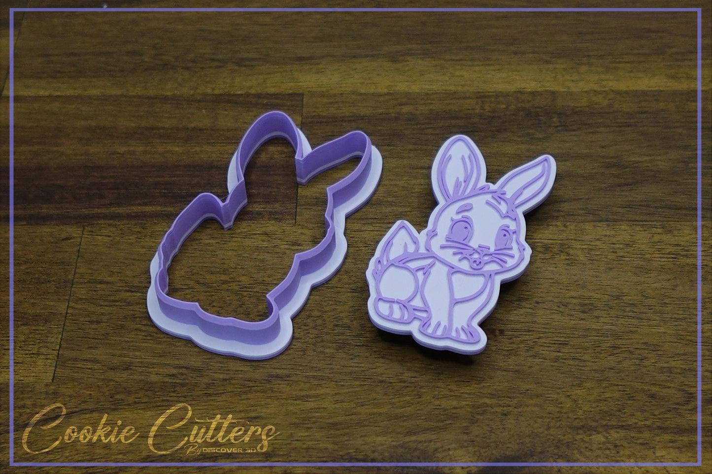 Bunny Rabbit Farm Animal Cookie Cutter/Stamp Embosser #FA10