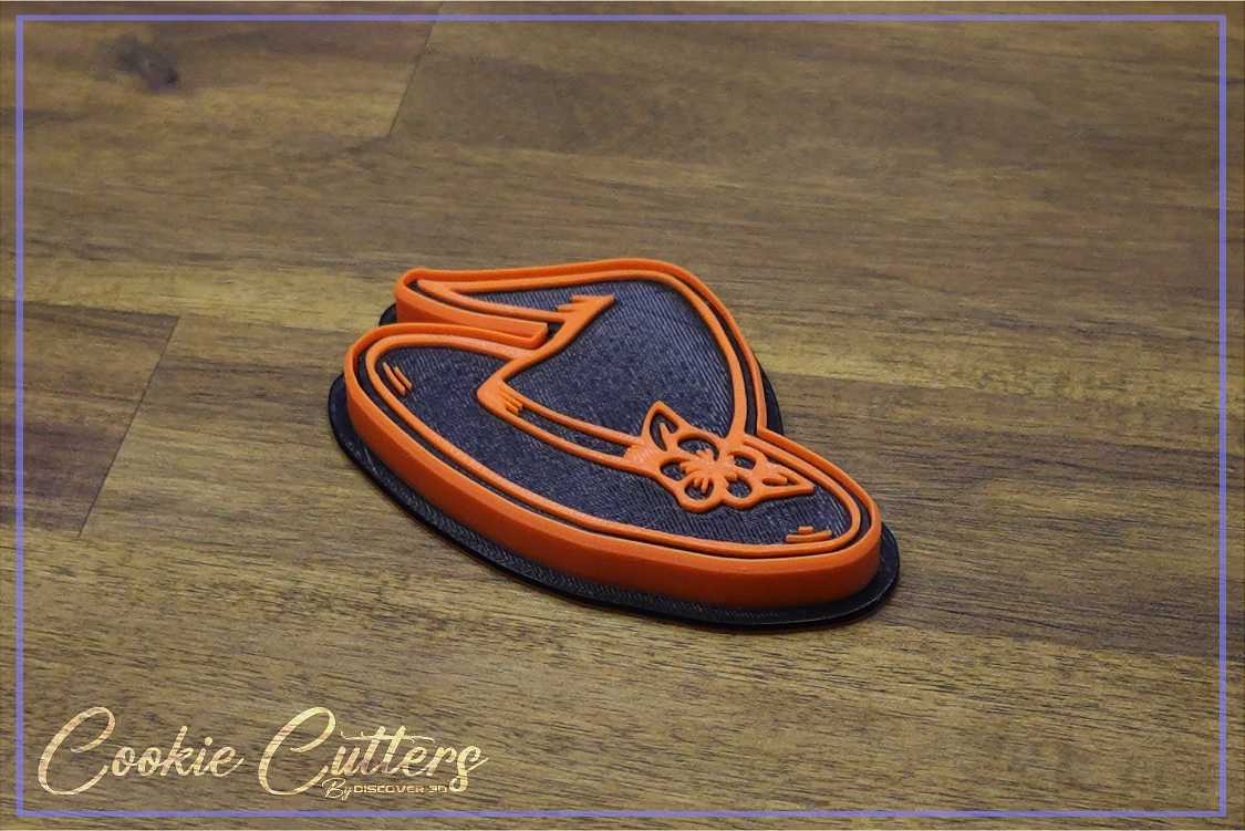Halloween Hat Cookie Cutter/Stamp Embosser #HW1