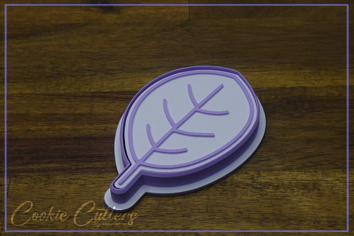 Tree Leaf Woodland Themed Cookie Cutter/Stamp Embosser #WA7