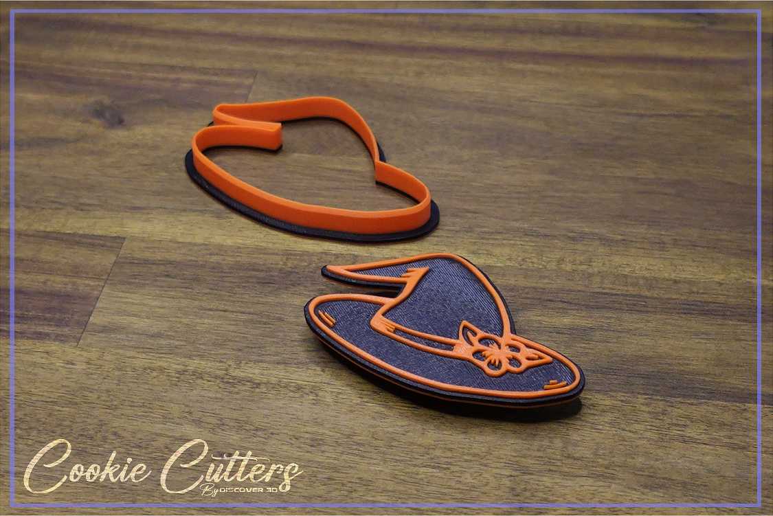 Halloween Hat Cookie Cutter/Stamp Embosser #HW1