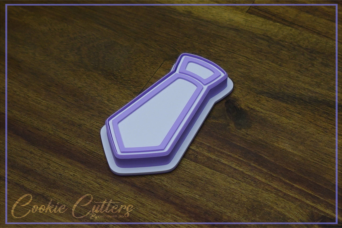 Dress Tie Cookie Cutter/Stamp Embosser #BBC10