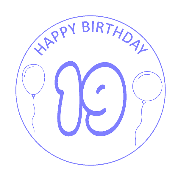 Happy Birthday Round (Select Age) Cutter/Stamp Embosser