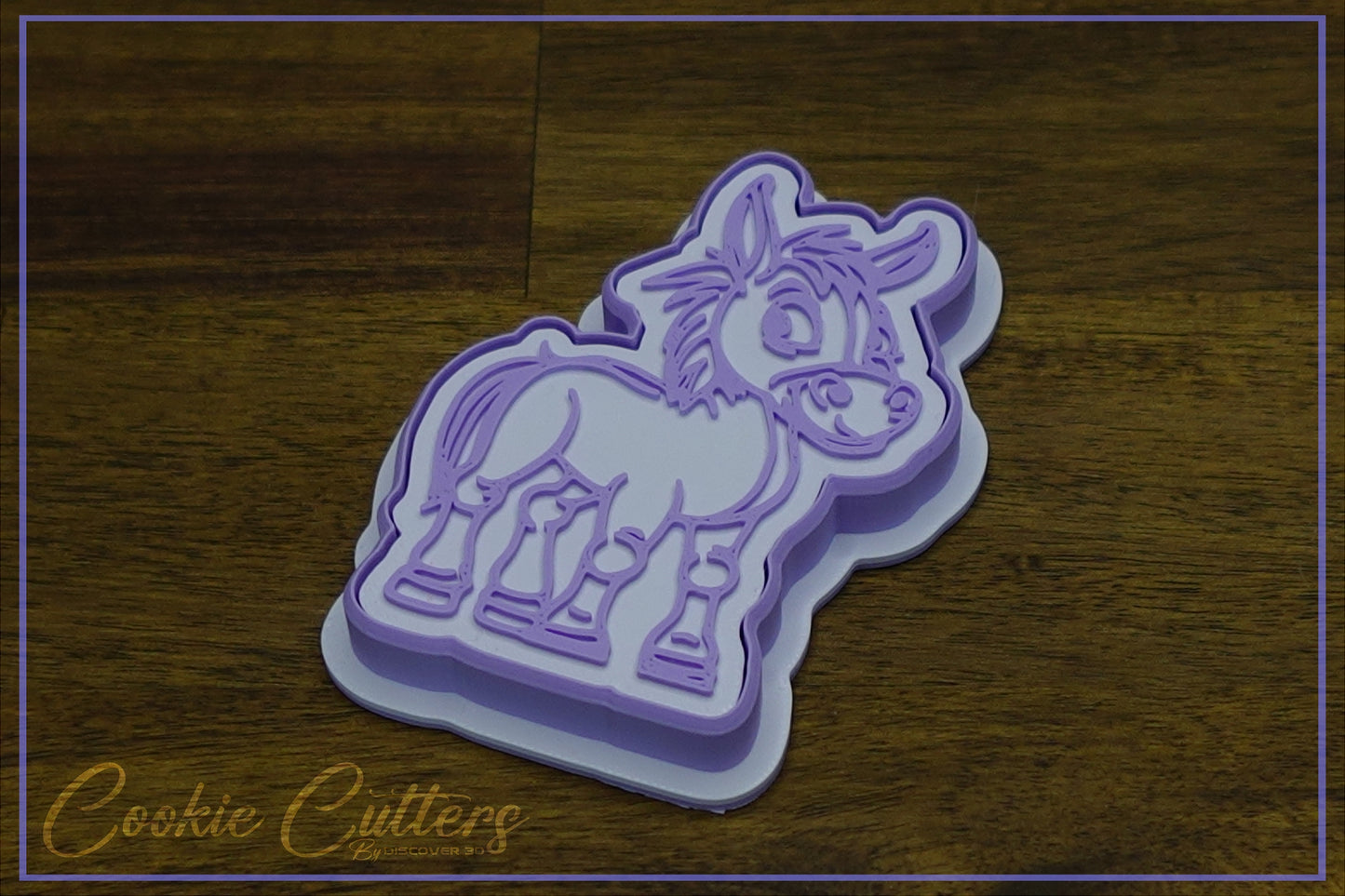 Donkey Farm Animal Cookie Cutter/Stamp Embosser #FA1