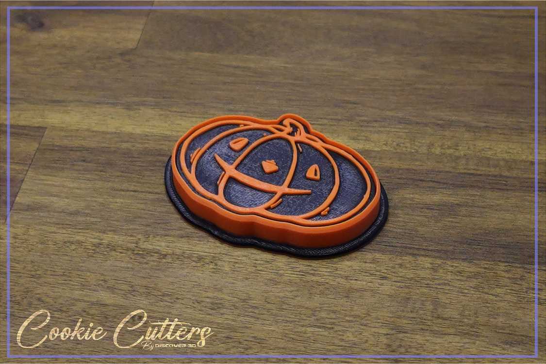 Halloween Pumpkin Cookie Cutter/Stamp Embosser #HW2
