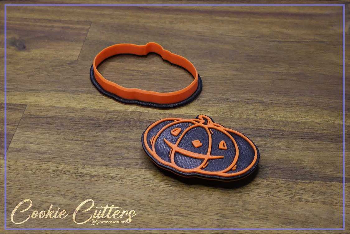 Halloween Pumpkin Cookie Cutter/Stamp Embosser #HW2