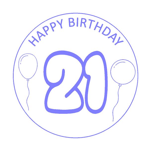 Happy Birthday Round (Select Age) Cutter/Stamp Embosser