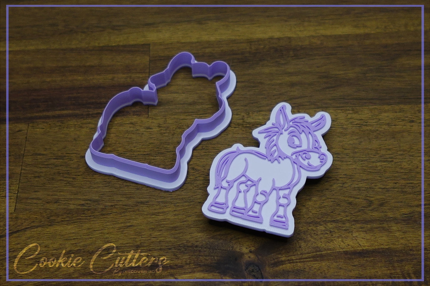 Donkey Farm Animal Cookie Cutter/Stamp Embosser #FA1