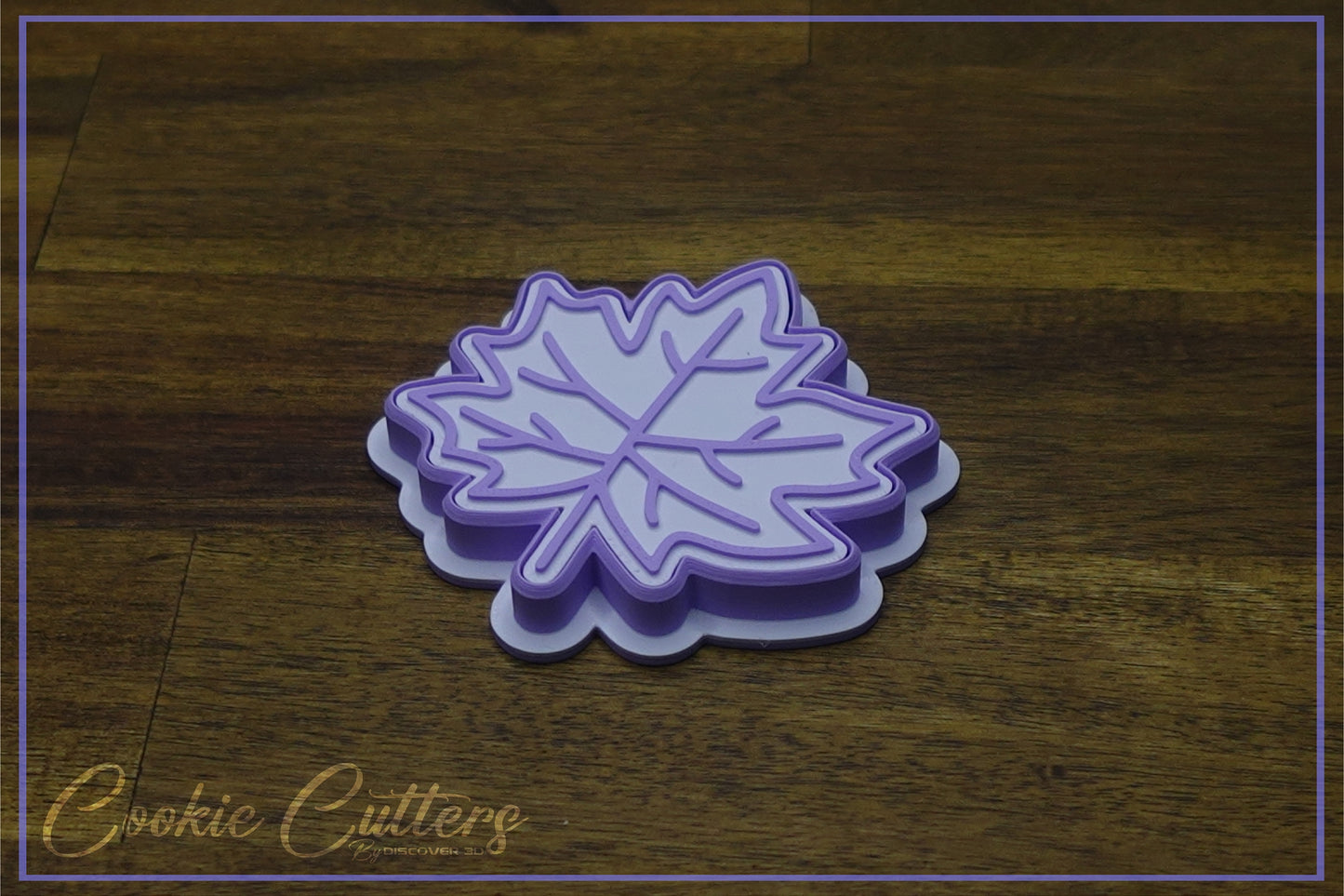 Tree Leaf Woodland Themed Cookie Cutter/Stamp Embosser #WA10