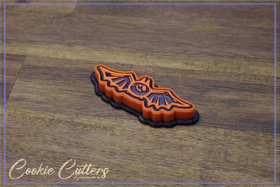Halloween Spooky Bat Cookie Cutter/Stamp Embosser #HW6