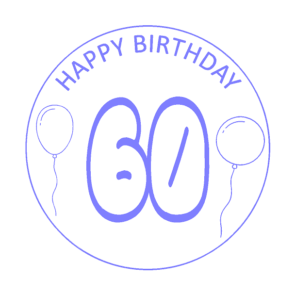 Happy Birthday Round (Select Age) Cutter/Stamp Embosser