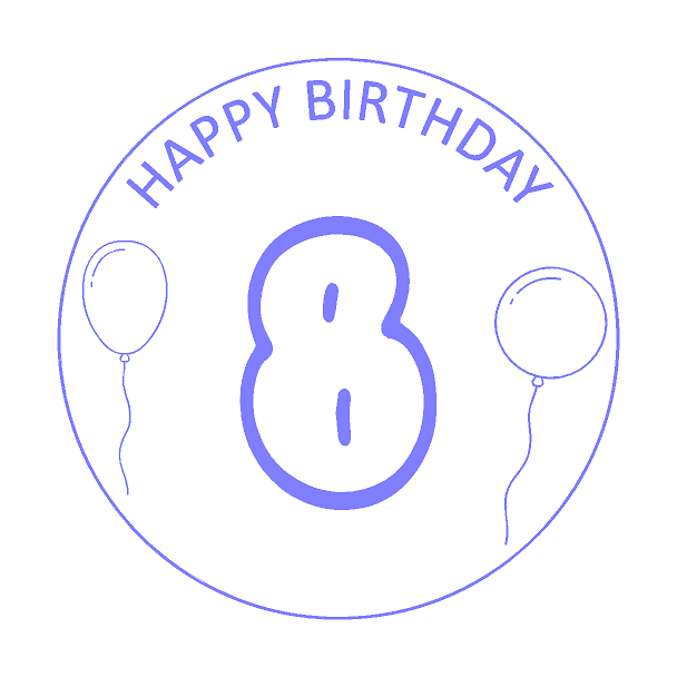 Happy Birthday Round (Select Age) Cutter/Stamp Embosser