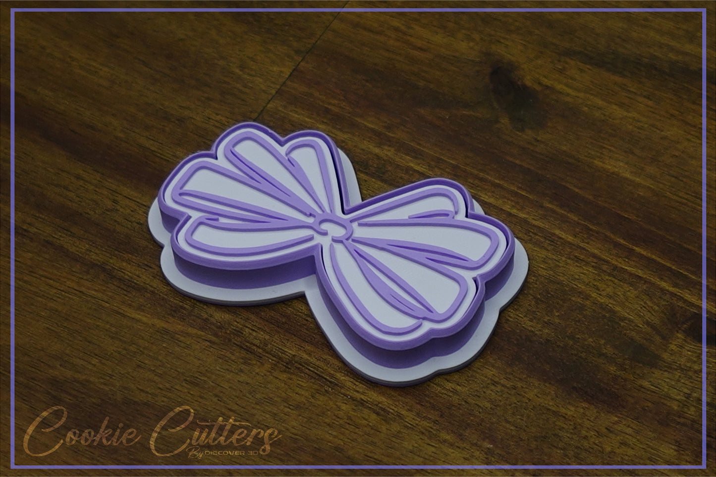 Bow Cookie Cutter/Stamp Embosser #BBC5