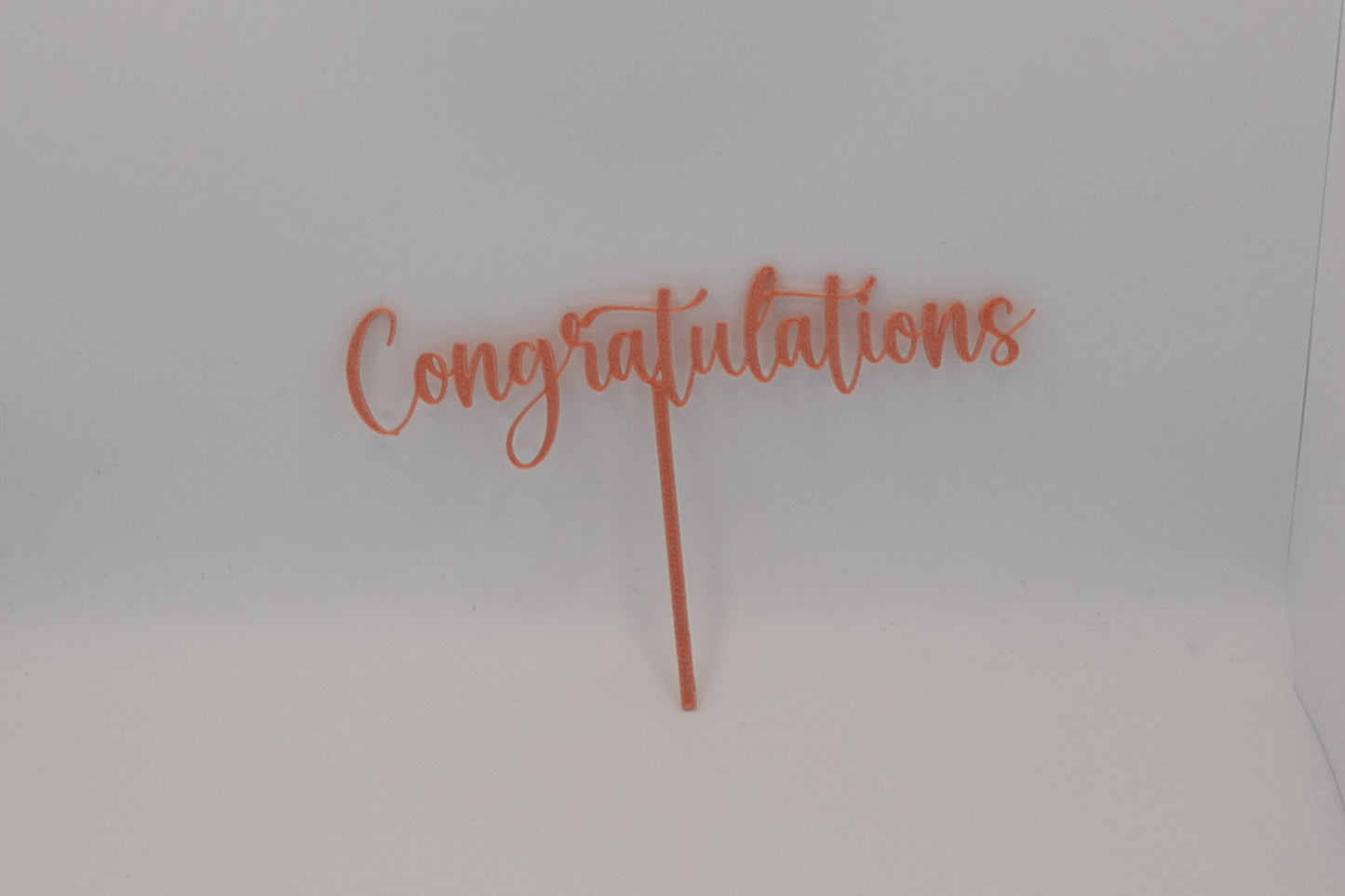 Congratulations Cake Topper