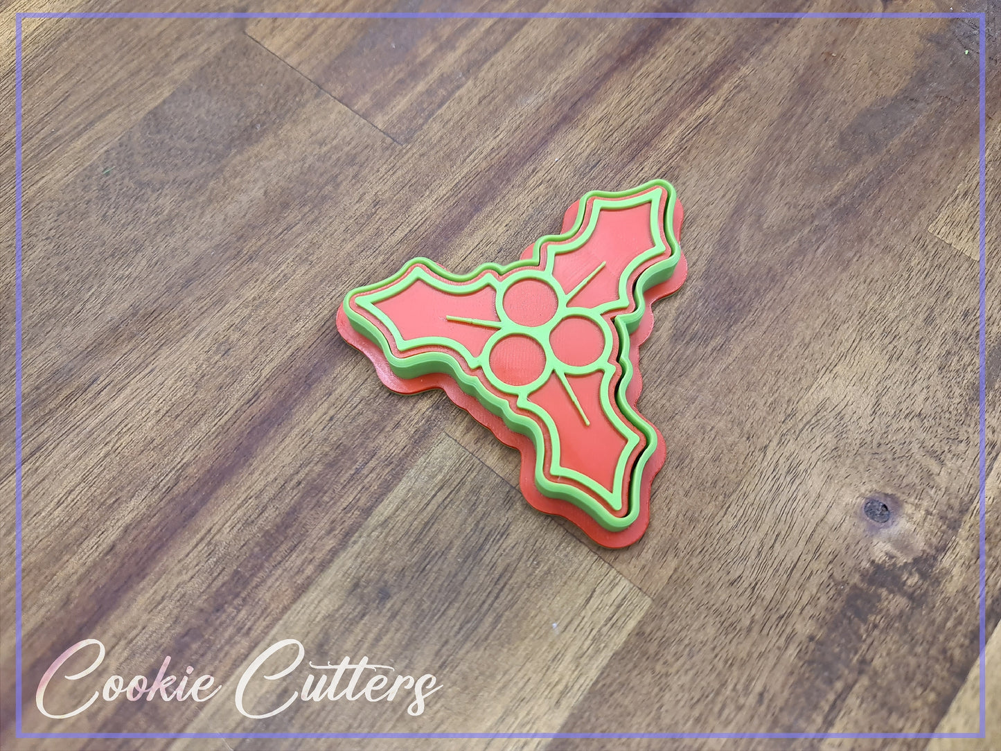 Christmas Mistletoe Cookie Cutter/Stamp Embosser