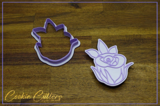 Rose Floral Flower Cookie Cutter/Stamp Embosser #FL1