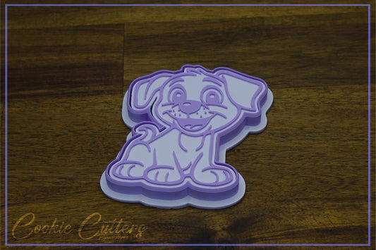 Dog Animal Cookie Cutter/Stamp Embosser #FA7