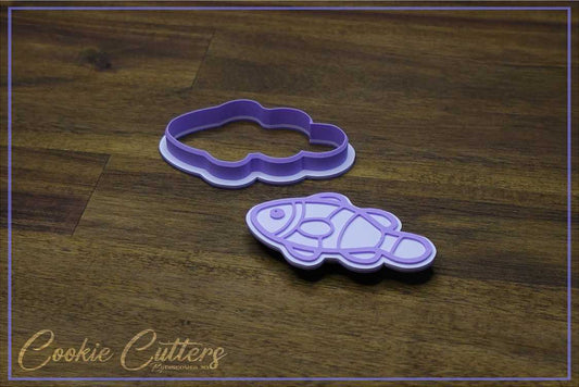 Fish Cookie Cutter/Stamp Embosser #UW4