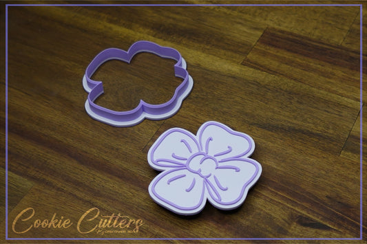 Bow Cookie Cutter/Stamp Embosser #BBC7