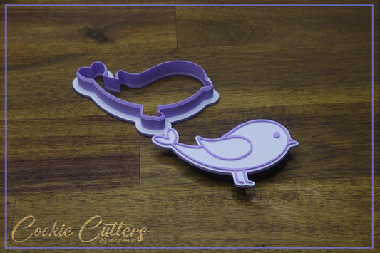 Bird Woodland Animal Themed Cookie Cutter/Stamp Embosser #WA9