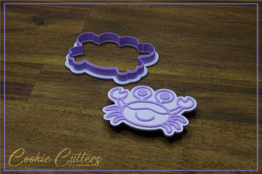 Crab Cookie Cutter/Stamp Embosser #UW3