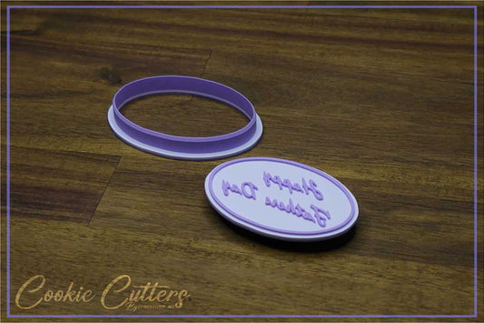 Happy Fathers Day Cookie Cutter/Stamp Embosser #FD1