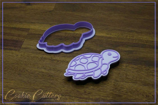 Turtle Cookie Cutter/Stamp Embosser #UW5