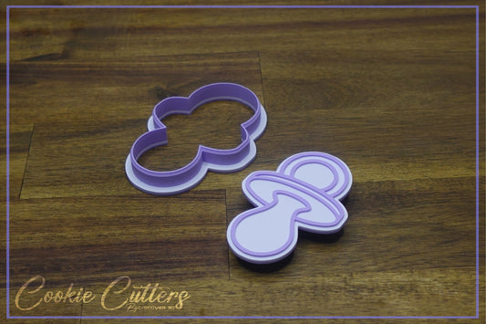 Baby Pacifier Dummy Cookie Cutter/Stamp Embosser #BN2
