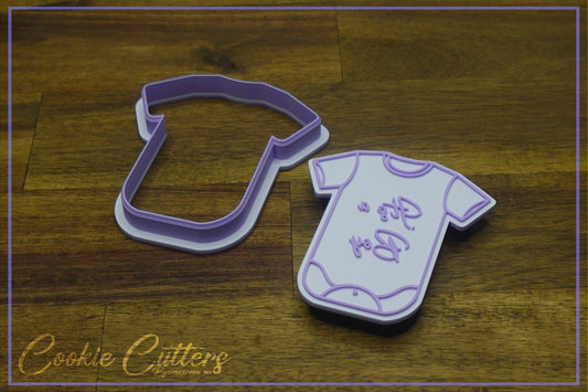 It's a Boy Baby Jump Suit Onesie Cookie Cutter/Stamp Embosser #BN5