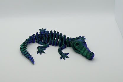 Crocodile Skeleton - (Articulated)