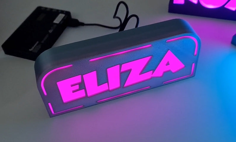 LED Night Light/Lamp Personalised!