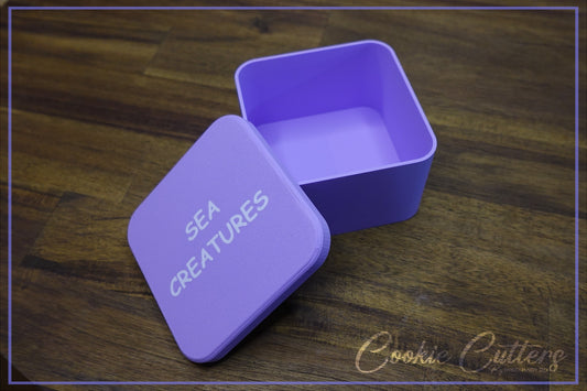 Sea Creature Cookie Cutter Storage Container