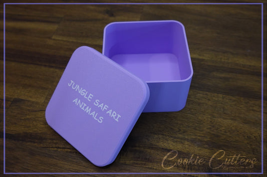 Jungle Safari Cookie Cutter Storage Container
